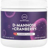 MRM Nutrition, D-manozė + spanguolės, spanguolės, 200 g
