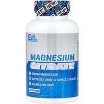 EVLution Nutrition, Magnio citratas, 60 daržovių kapsulių (200 mg vienoje kapsulėje)
