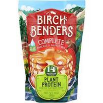 Birch Benders, Pilnas blynų ir vaflių mišinys, augaliniai baltymai, 14 uncijų (397 g)