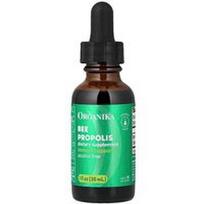Organika, Bičių propolis, be alkoholio, 1 fl oz (30 ml)