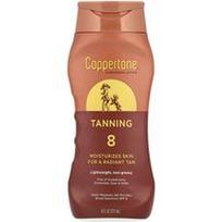 Coppertone, Įdegis, apsauginis losjonas nuo saulės, SPF 8, 8 fl oz (237 ml)