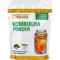 California Gold Nutrition, Supermaistas, Kombucha milteliai, be skonio, 5.64 oz (160 g)