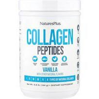 NaturesPlus, Kolageno peptidai, vanilė, 0,8 svaro (364 g)