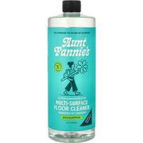 Aunt Fannie's, Itin koncentruotas daugiapaviršinių grindų valiklis, eukaliptas, 946 ml (32 skysčio uncijos)