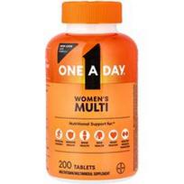 One-A-Day, Moterų multivitaminai, 200 tablečių