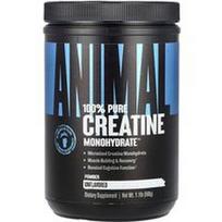 Animal, 100% gryno kreatino monohidrato™ milteliai, be skonio, 1,1 svaro (500 g)