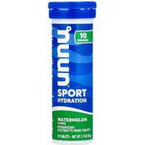 Nuun, Sportinis drėkinimas, putojantis elektrolitų gėrimas, arbūzas, 10 tablečių