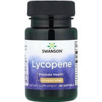 Swanson Vitamins, Likopenas, 20 mg, 60 minkštųjų kapsulių
