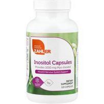 Zahler, Inozitolis, 1 000 mg, 120 kapsulių