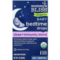 Mommy's Bliss, Ekologiški kūdikių lašai prieš miegą, amžius 4 mėnesiai+, 2 uncijos (60 ml)