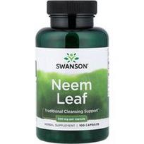 Swanson Vitamins, Neem Leaf, 500 mg, 100 kapsulių