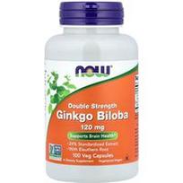 NOW Foods, Ginkmedis su eleutero šaknimi, 100 vegetariškų kapsulių
