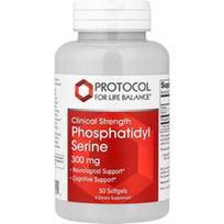 Protocol for Life Balance, Klinikinio stiprumo fosfatidilserinas, 300 mg, 50 minkštųjų gelių