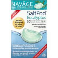 Navage, Nosies priežiūra, fiziologinis nosies drėkinimas, SaltPod® eukaliptas, 30 fiziologinio tirpalo koncentrato kapsulių