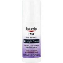 Eucerin, Veidas, odos balansas, naktinis kremas, 1.7 oz (48 g)