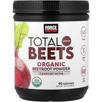 Force Factor, Iš viso burokėlių®, ekologiški burokėlių milteliai, 15.9 uncijos (450 g)