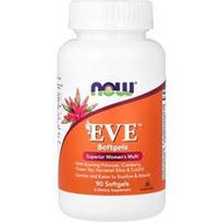 NOW Foods, EVE™ minkštosios kapsulės, „Superior Women's Multi“, 90 minkštųjų kapsulių