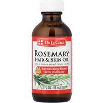 De La Cruz, Rozmarinas, plaukų ir odos aliejus, 2 fl oz (59 ml)