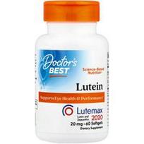 Doctor's Best, Liuteinas, Lutemax 2020, 60 minkštųjų gelių