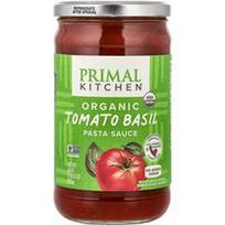 Primal Kitchen, Makaronų padažas, ekologiškas pomidorų bazilikas, 24 uncijos (680 g)