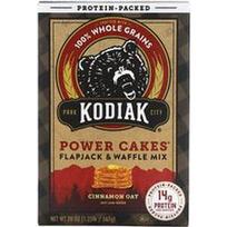 Kodiak Cakes, „Power Cakes®“, avižinių dribsnių ir vaflių mišinys, cinamono ir avižų dribsniai, 567 g