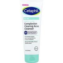 Cetaphil, Švelnus skaidrus, veido odą valantis spuogų valiklis, 4,2 fl oz (124 ml)