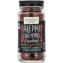 Frontier Co-op, Susmulkinti Alepo čili pipirai, 1.34 uncijos (38 g)