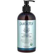 Pura D'or, Gydomasis ekologiškas alavijo gelis, užpiltas levandomis, 16 fl oz (473 ml)