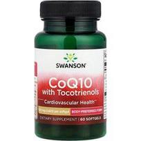 Swanson Vitamins, CoQ10 su tokotrienoliais, 60 minkštųjų gelių