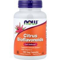 NOW Foods, Citrusiniai bioflavonoidai, 100 daržovių kapsulių