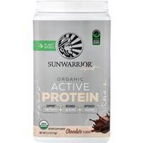 Sunwarrior, Sportas, Ekologiški aktyvūs baltymai, Šokoladas, 2,2 svaro (1 kg)