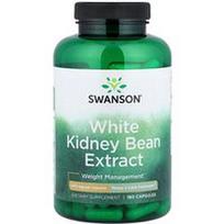 Swanson Vitamins, Baltųjų pupelių ekstraktas, 180 kapsulių (500 mg vienoje kapsulėje)