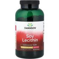 Swanson Vitamins, Sojų lecitinas, 1,2 g, 180 minkštųjų gelių