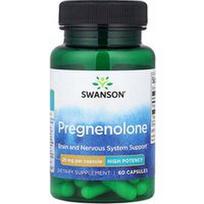 Swanson Vitamins, Pregnenolonas, didelio stiprumo, 25 mg, 60 kapsulių