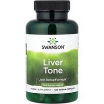 Swanson Vitamins, Kepenų tonusas, 120 veganiškų kapsulių