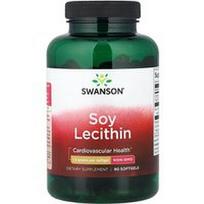 Swanson Vitamins, Sojų lecitinas, 1 200 mg, 90 minkštųjų gelių