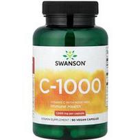 Swanson Vitamins, C-1000, 90 veganiškų kapsulių