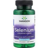 Swanson Vitamins, Selenas, 100 mcg, 300 kapsulių