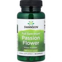 Swanson Vitamins, Viso spektro® pasifloros, 500 mg, 60 kapsulių