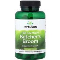 Swanson Vitamins, Viso spektro mėsininko šluota, 470 mg, 100 kapsulių
