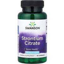 Swanson Vitamins, Stroncio citratas, 340 mg, 60 kapsulių
