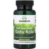 Swanson Vitamins, Viso spektro Gotu Kola, 435 mg, 60 kapsulių
