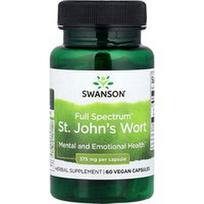 Swanson Vitamins, Pilno spektro® jonažolė, 375 mg, 60 veganiškų kapsulių