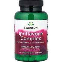 Swanson Vitamins, Ipriflavono kompleksas su vitaminu D, kalciu ir boru, 120 tablečių