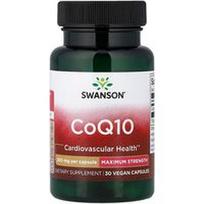 Swanson Vitamins, Kofermentas Q10, 200 mg, 30 veganiškų kapsulių