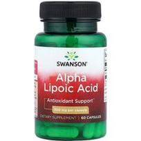 Swanson Vitamins, Alfa lipoinė rūgštis, 300 mg, 60 kapsulių