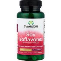 Swanson Vitamins, Sojų izoflavonai, 750 mg, 60 kapsulių