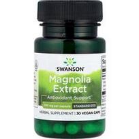 Swanson Vitamins, Magnolijos ekstraktas, 200 mg, 30 veganiškų dangtelių