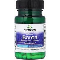 Swanson Vitamins, Albiono® boras, 6 mg, 60 veganiškų kapsulių