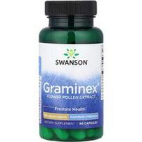 Swanson Vitamins, Graminex žiedadulkių ekstraktas, maksimalus stiprumas, 500 mg, 60 kapsulių